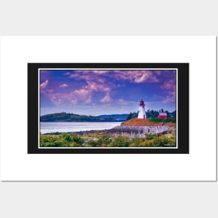 Head Harbour Lightstation, Campobello Island Posters and Art